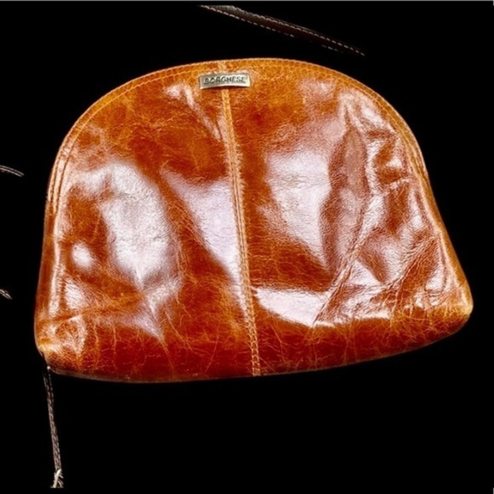 Borghese Leather Crossbody Purse